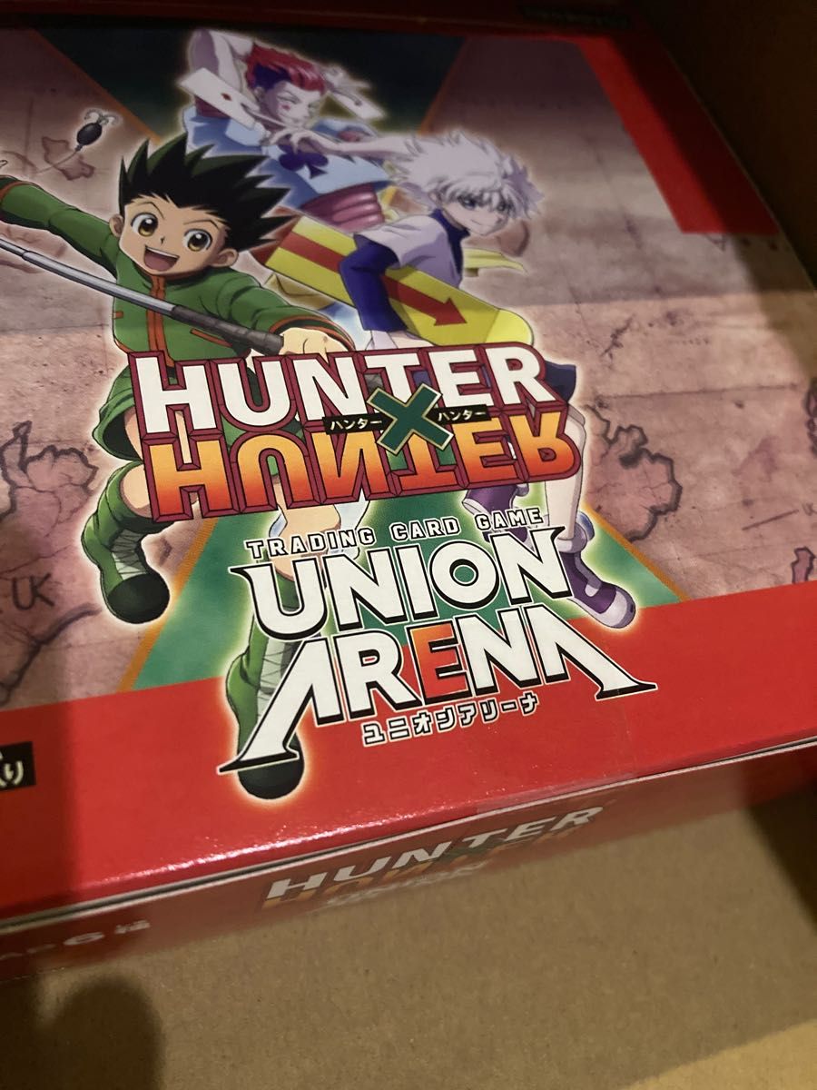 新品未開封 ユニオンアリーナ HUNTER HUNTER 4BOX テープ付き ハンター