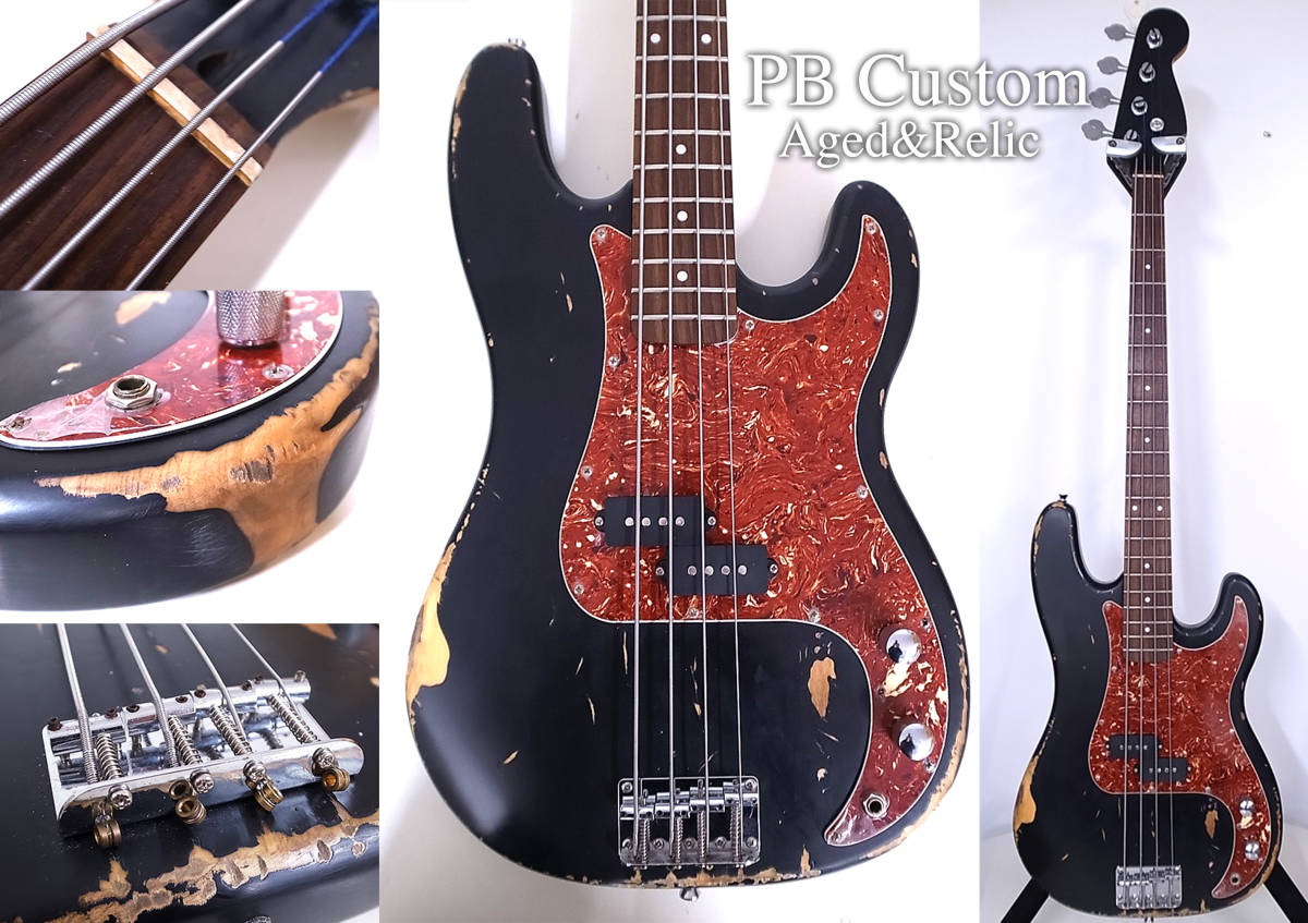 プレシジョンベース レリック Yahoo!オークション - Custom Precision Bass-A/Aged&Relic