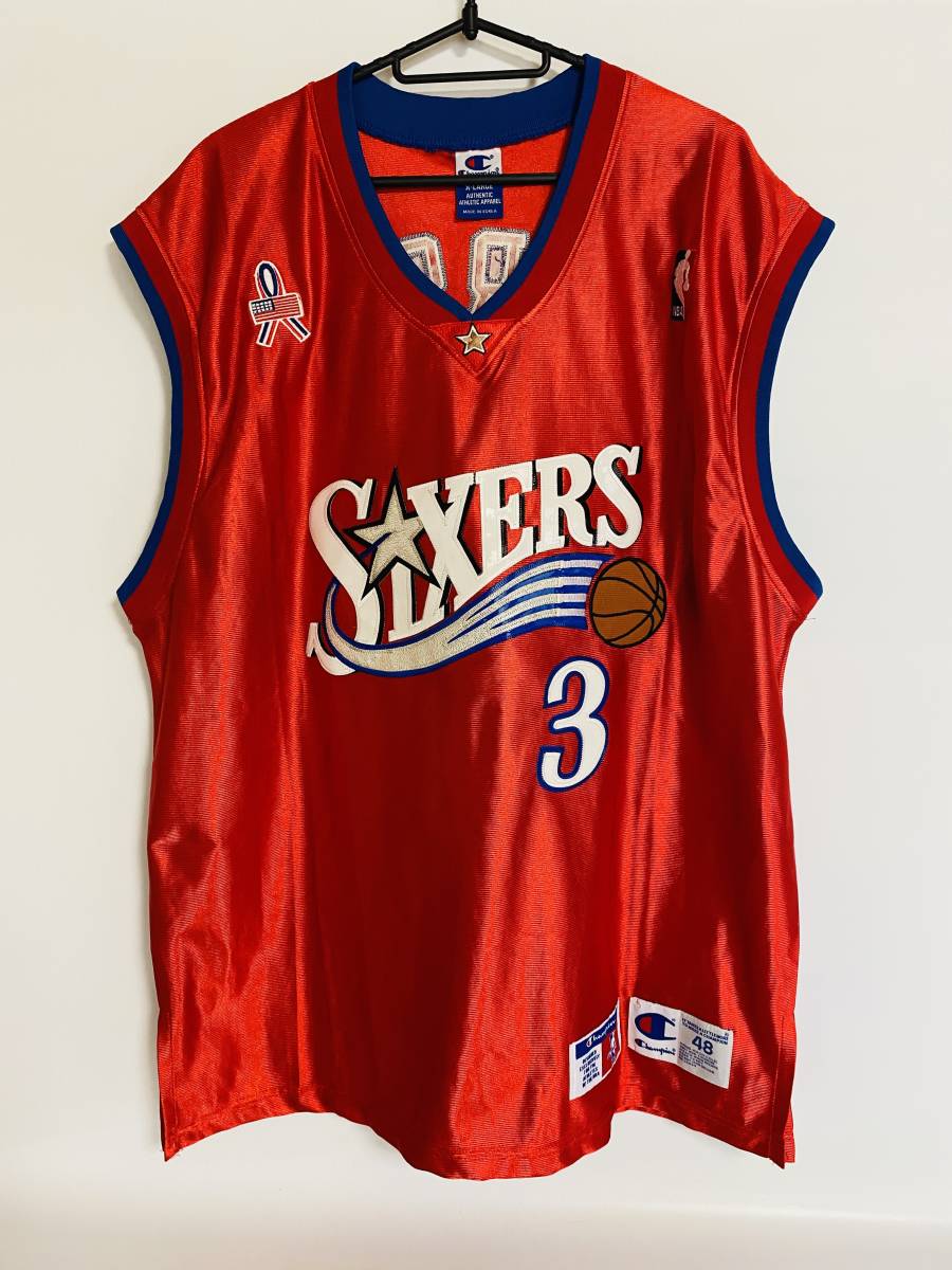 買取 沖縄 アレン・アイバーソン 76ers オーセンティック ユニフォーム