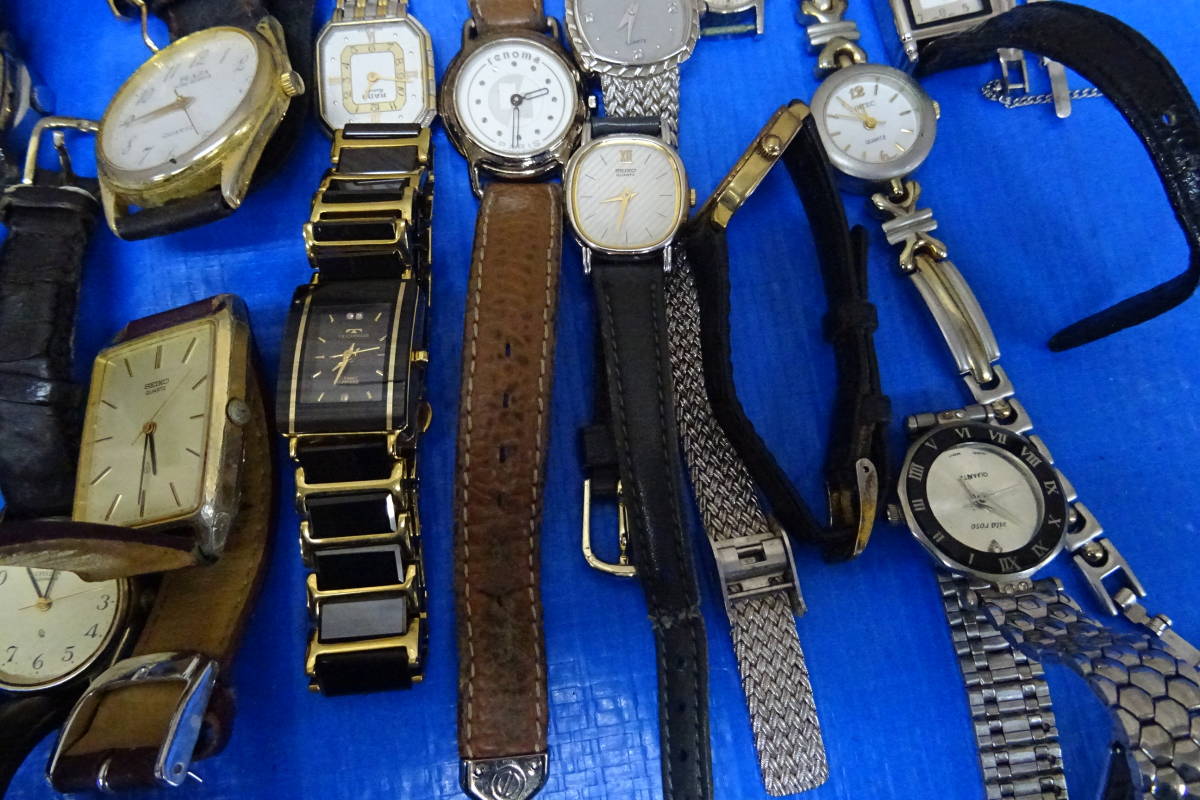 [M天神03001M] 時計 腕時計 53点 まとめ売り ☆ SEIKO OMEGA RADO 等 詰合せ_画像5