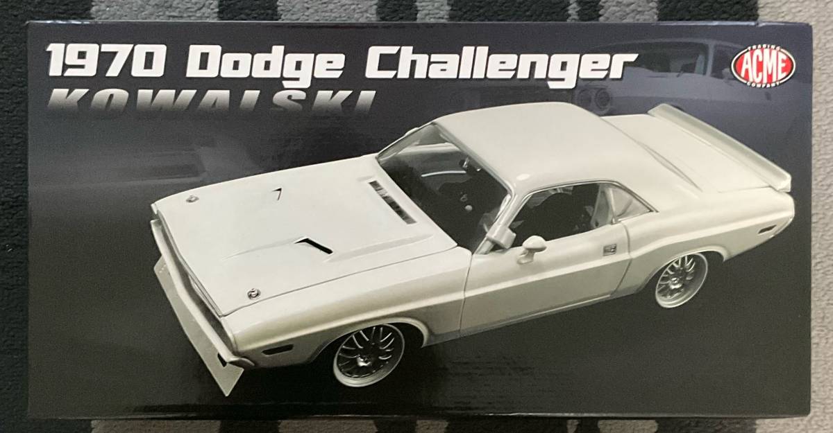ACME 1:18 1970 ダッジ Dodge Challenger Street Fighter - Kowalskiの画像1