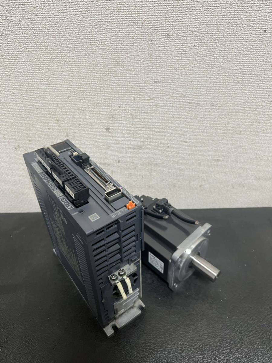 未確認」MITSUBISHI 三菱 MR-J4-70Aアンプ HG-KR73サーボモータセット