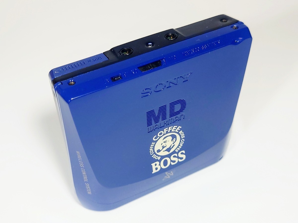 非売品 未使用 SONY MDウォークマン MZ-E7W サントリー BOSS 懸賞 限定