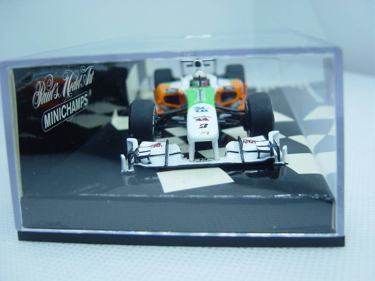 送料300円～ MINICHAMPS 1/43 FORCE INDIA VJM03 2010 V.LIUZZI フォースインディア リウッツィ F1_画像3