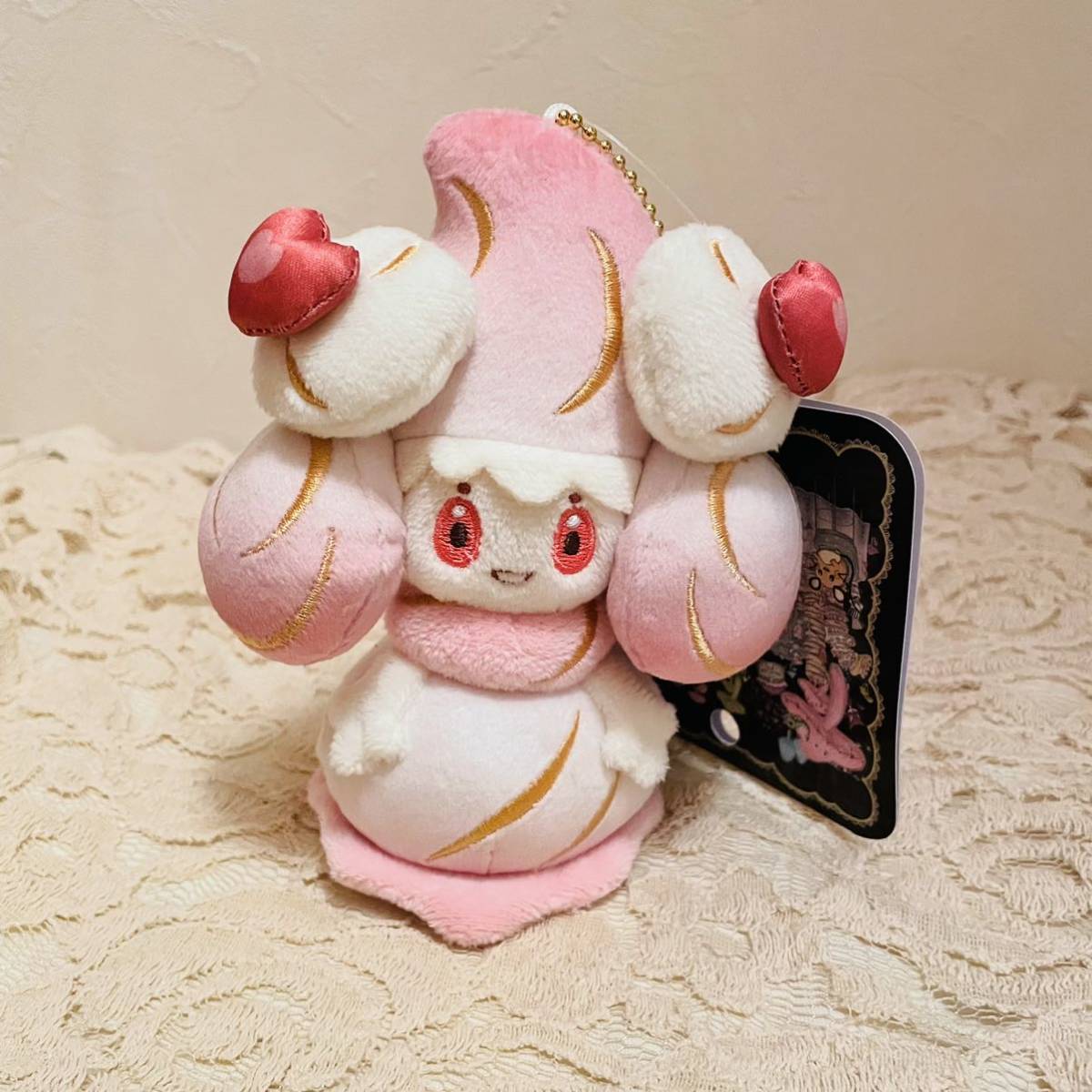 Pokemon Mysterious Tea Party マホイップ マスコット ルビー Pokemon Mysterious Tea Party マホイップ マスコット ルビー