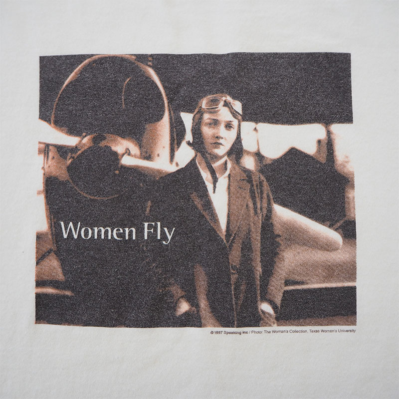 かわいい！ Tシャツ Fly Women 90s ウーマンフライ フォト ビンテージ