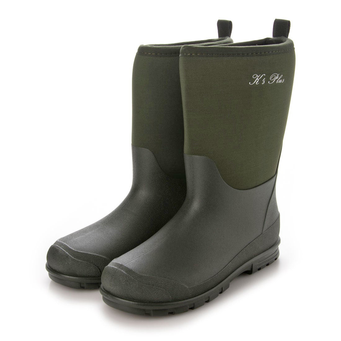新品『21077-KHA-200』20.0cm　ジュニア用レインシューズ/ネオプレンレインブーツ、クロロプレン素材長靴、雨靴_画像5