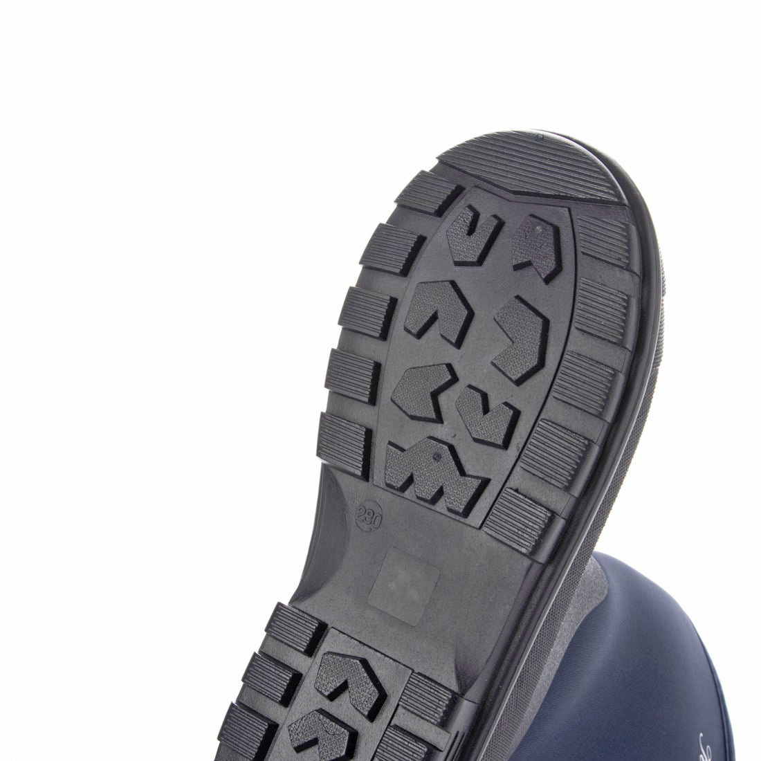 新品『21077-NAV-235』23.5cm　ジュニア用レインシューズ/ネオプレンレインブーツ、クロロプレン素材長靴、雨靴_画像3