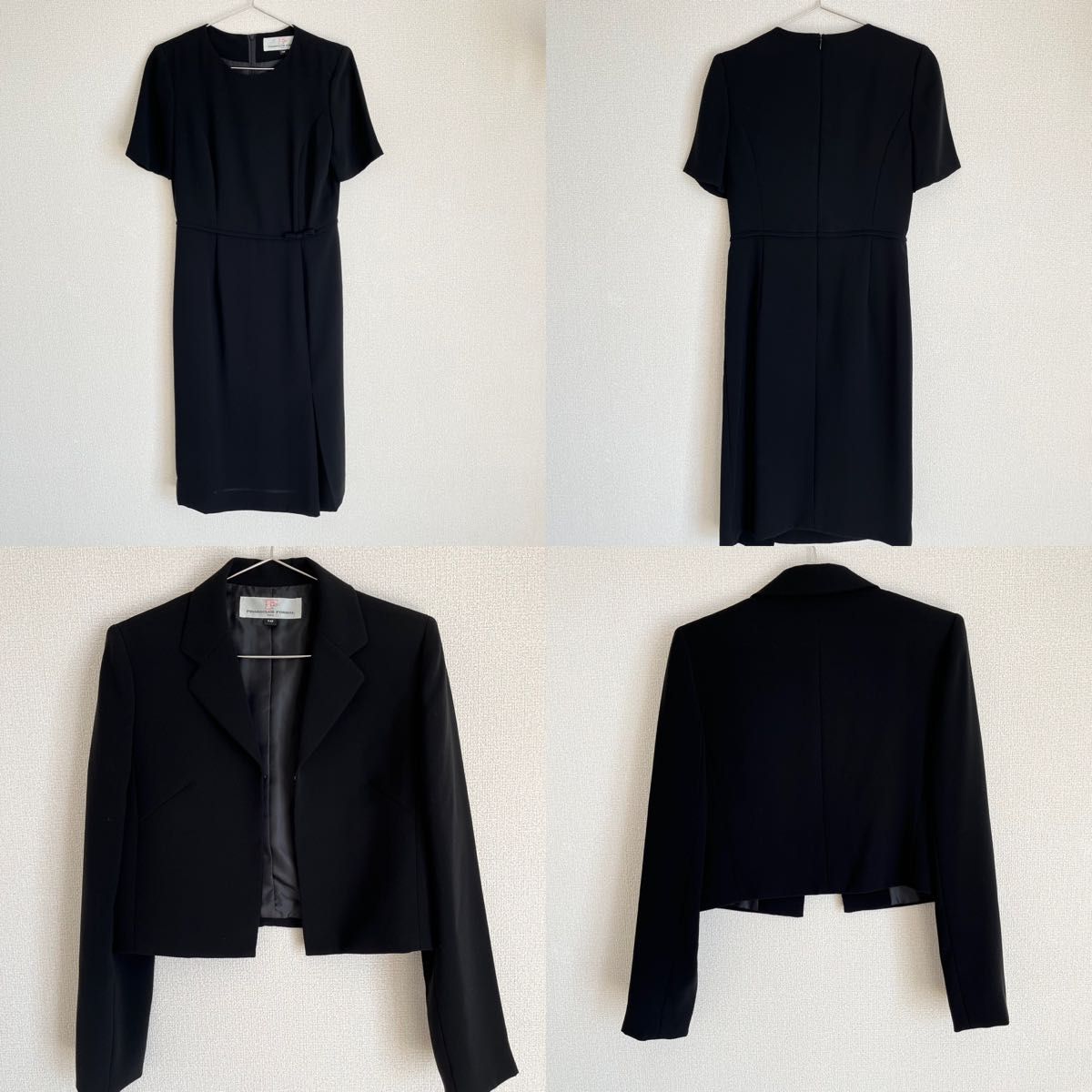 FIGAROCLUB FORMAL PARIS 礼服 喪服 半袖ワンピースセット FIGAROCLUB FORMAL PARIS 礼服 喪服 半袖ワンピースセット
