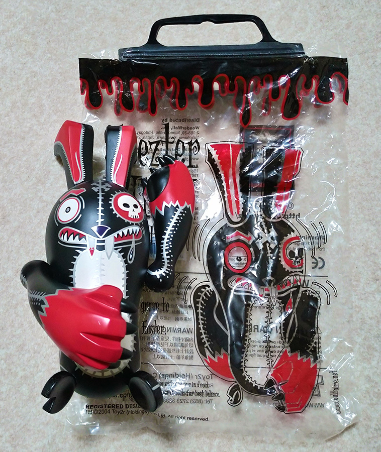 トウマ フィギュア ナックルベア コラボ Sleezter Bunny Yahoo!オークション - TOUMA ナックルベア Sleezter Bunny