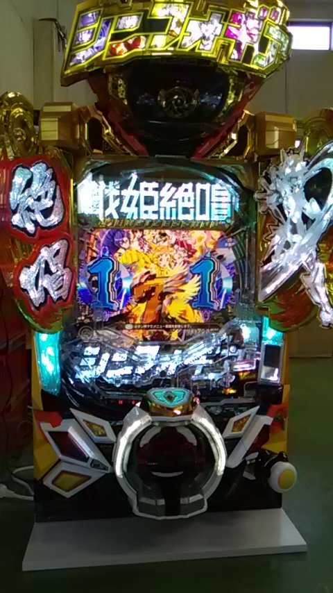 をして】 実機 税込 三共 Pフィーバー戦姫絶唱シンフォギア 黄金絶唱
