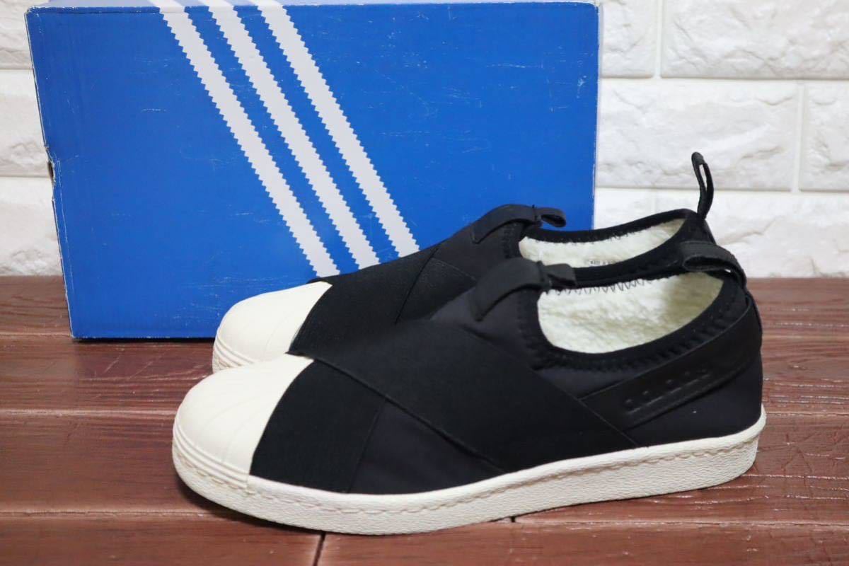 新品 29㎝ アディダス adidas SUPERSTAR SLIP-ON FLEECE スーパー
