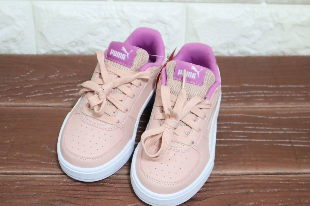 新品 20㎝ PUMA プーマ CAVEN SMILEYWORLD PS ケーブン スマイリーワールド PS 386146-01 ブラック　キッズスニーカー 新品 21㎝ PUMA プーマ CAVEN SMILEYWORLD PS ケーブン スマイリー