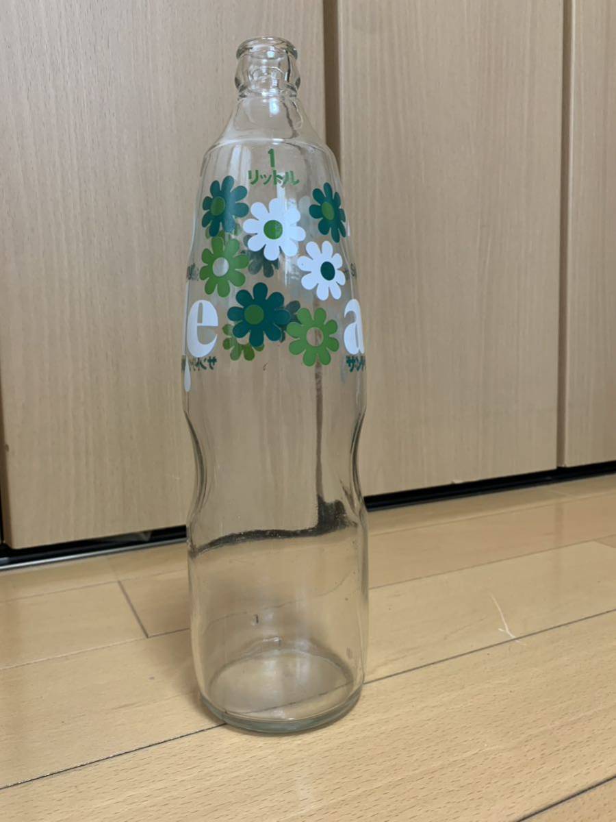 新生活 昭和レトロ サントリーエード Suntory ade ガラス瓶 空瓶 昭和54年