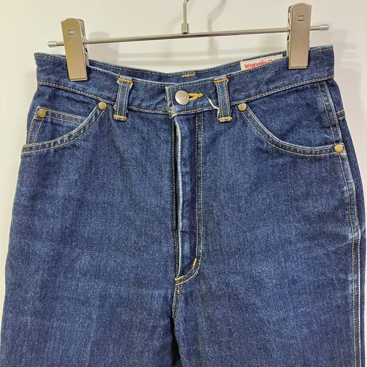 Wrangler Gals Wrangler 90s Vintage Wrangler Japan производства молния fly Denim джинсы брюки низ б/у одежда 