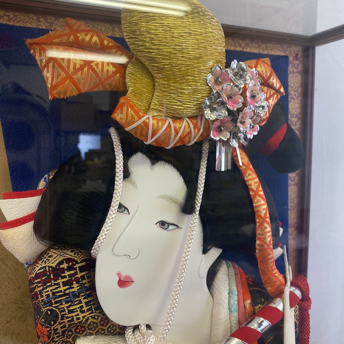 日本人形 高級 御羽子板飾 すかし 23号 木目込松園 汐汲 コレクション 