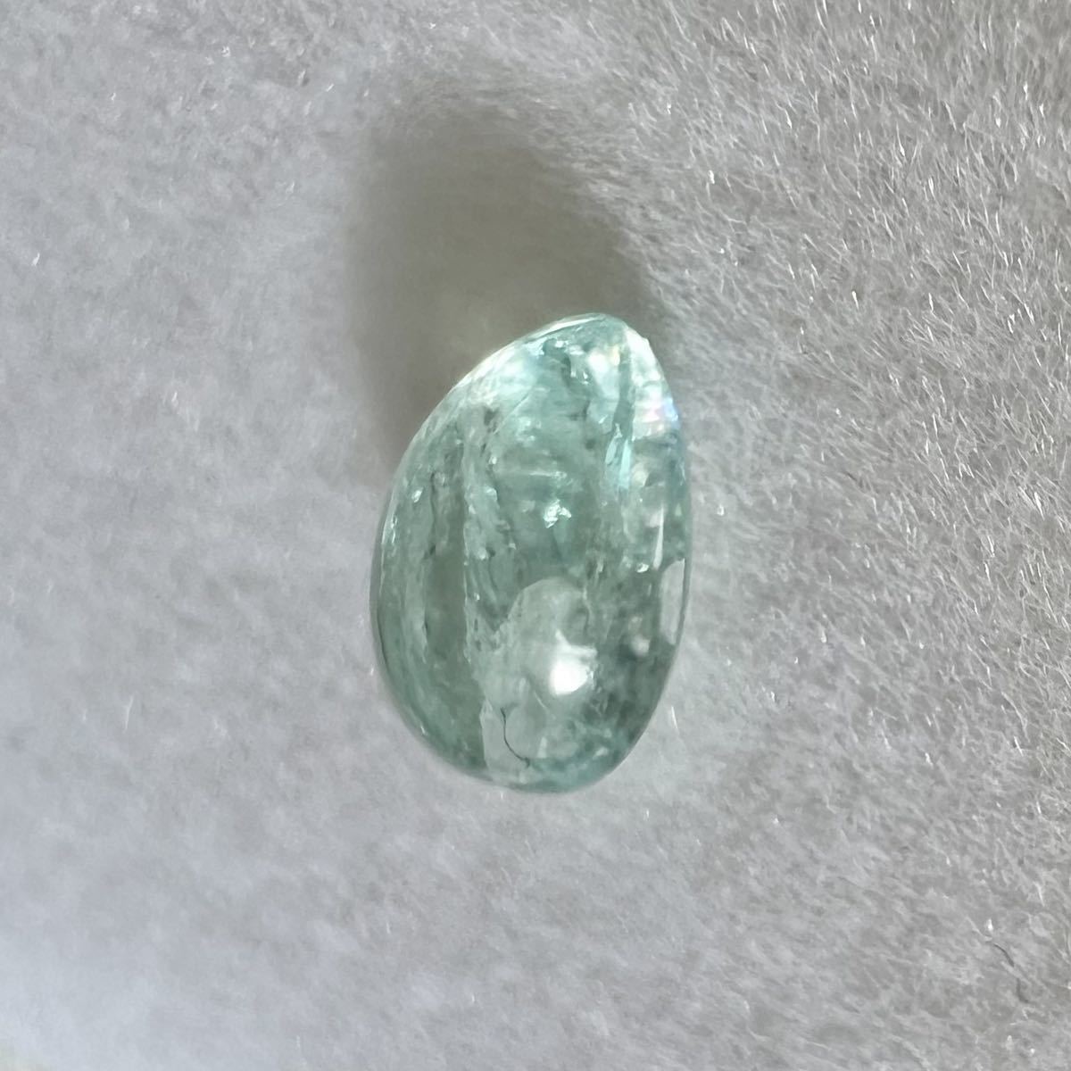 モザンビーク産 パライバトルマリン 1.12ct ルース カボションカット_画像5