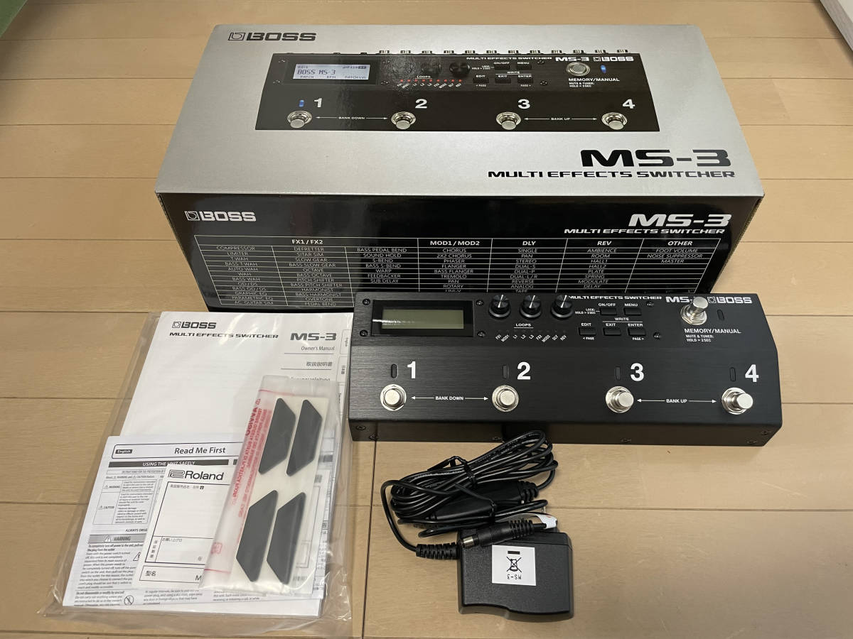 ♪新品同様♪ BOSS MS-3 Multi Effects Switcher スイッチャー / ボス