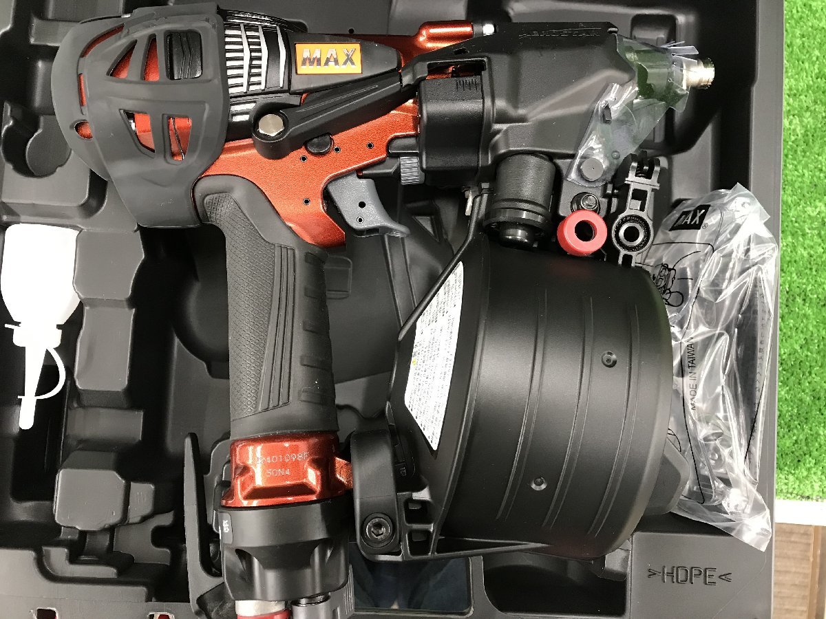 未使用品】 MAX 高圧コイルネイラ HN-50N4(D)/ ITLK04B4FWWI 未使用品】 MAX 高圧コイルネイラ HN-50N4(D)/ ITLK04B4FWWI