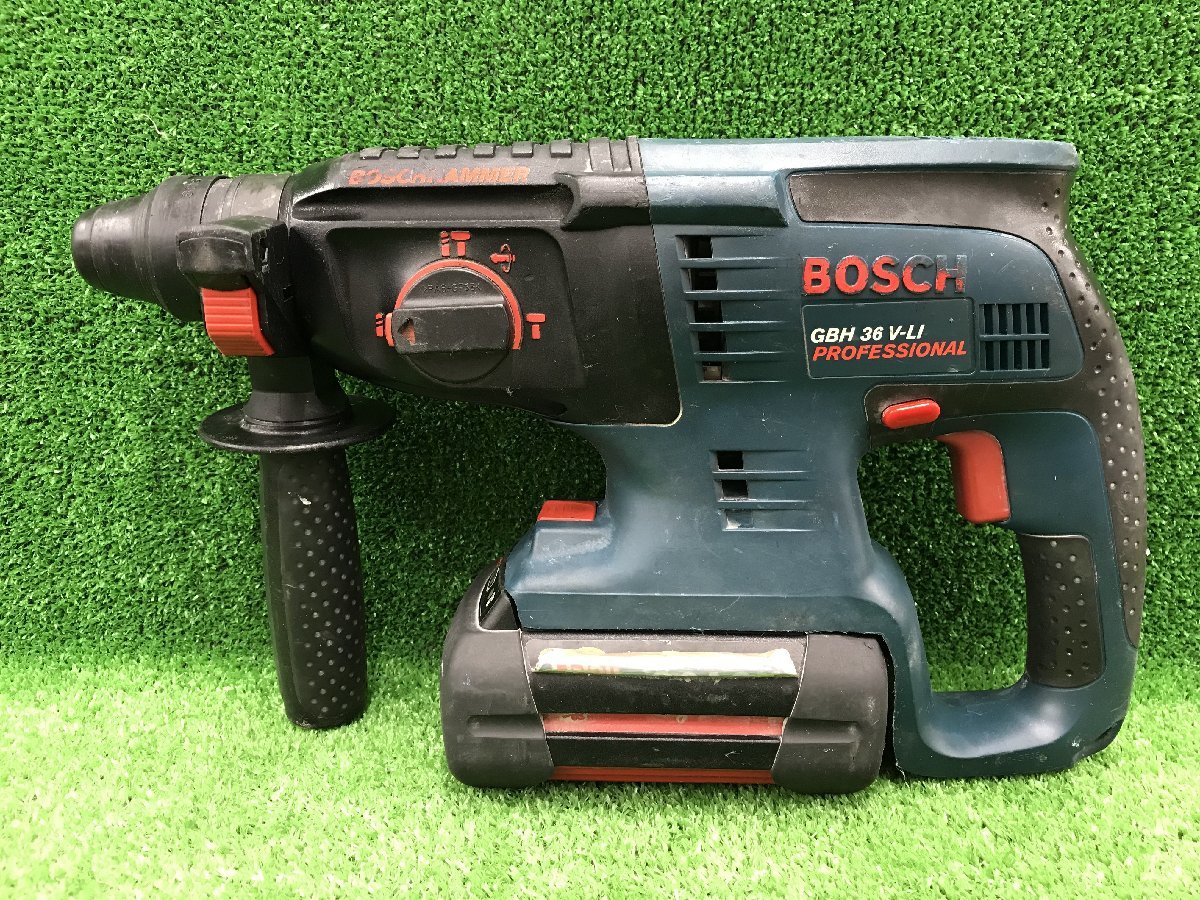 BOSCH(ボッシュ) 36Vバッテリーハンマードリル(SDSプラス使用/2.6Ahバッテリx2/充電器/ケース) GBH36V-LI / ITN9KAFESUB6_画像3