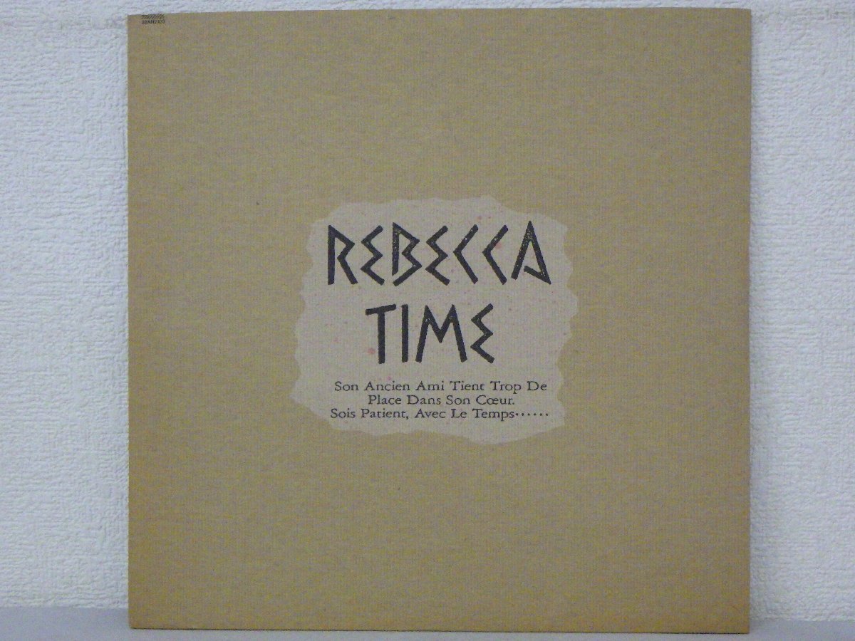 LP レコード REBECCA レベッカ TIME タイム 【E-】 E2299D_画像1