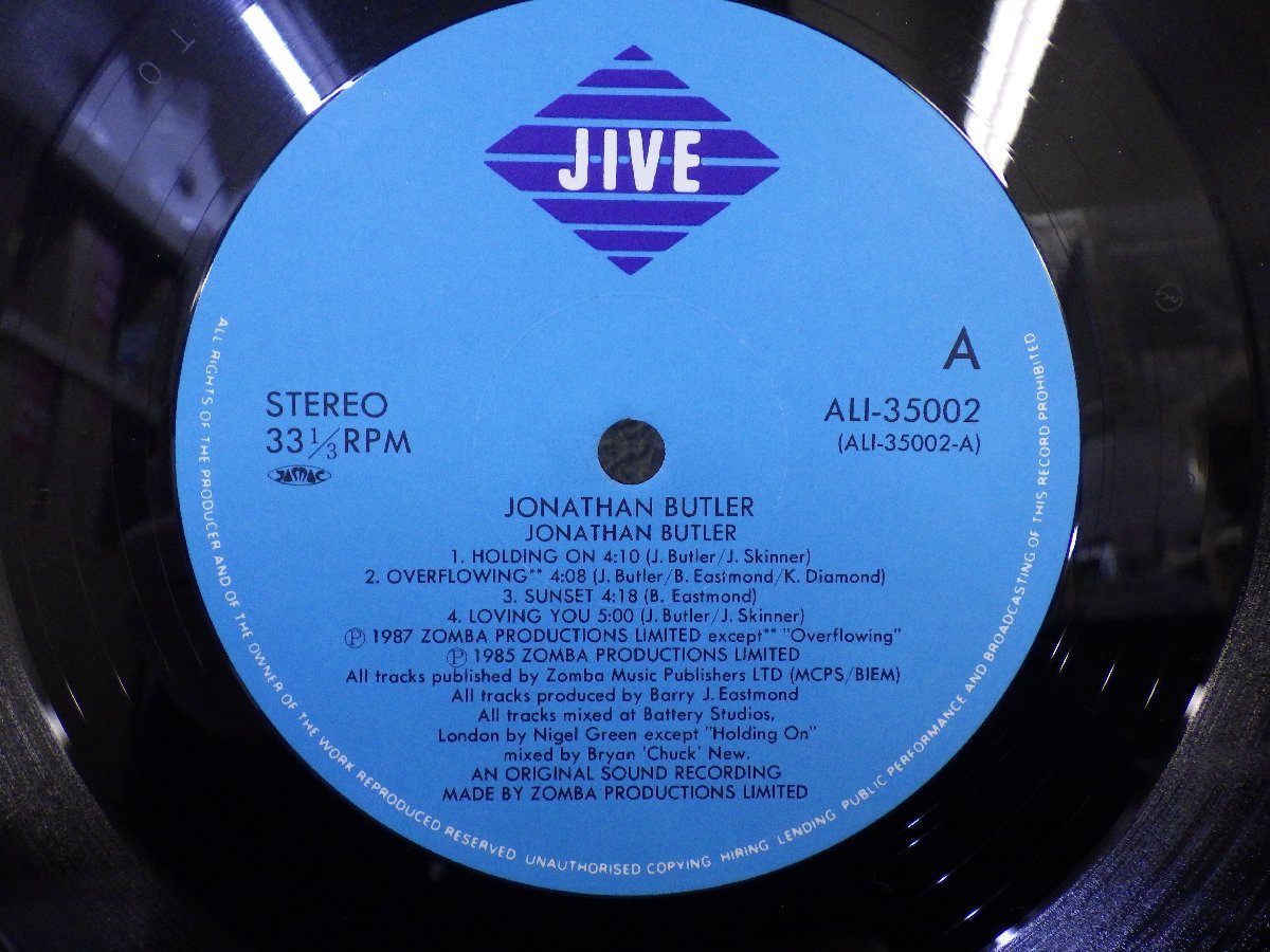 LP レコード 帯 2枚組 JONATHAN BUTLER ジョナサン バトラー ラヴ ソングス 【 E+ 】 E3086Z_画像6