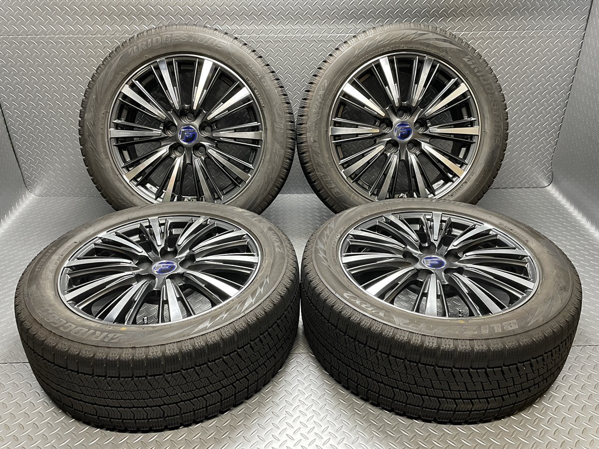 レクサスLS40系社外 18x7.5J 32 5穴120 ブリヂストン ブリザックVRX2