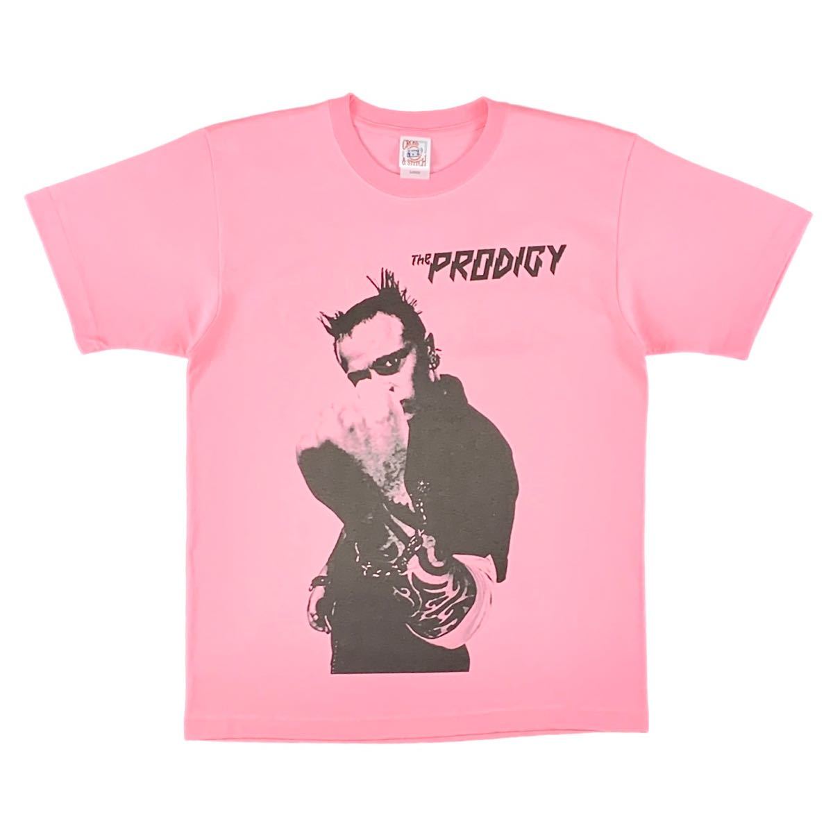 新品 ビッグプリント THE PRODIGY プロディジー キース 90年代 レイヴ RAVE ピンクTシャツS M L XL オーバーサイズ XXL~5XL ロンT パーカー_画像6