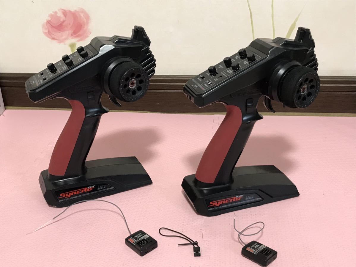 送料無料 京商 プロポ 受信機 2セット まとめ シンクロ KYOSHO 送料無料 京商 プロポ 受信機 2セット まとめ シンクロ KYOSHO