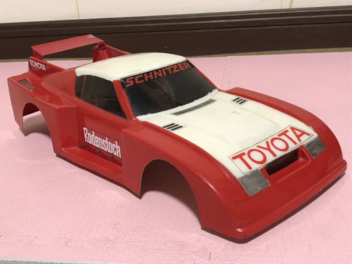 送料無料　1/12位　トヨタ　セリカ LB ターボ シルエットレーシングカー ラジコンボディ　当時物 TOYOTA CELICA RACING TURBO RC BODY