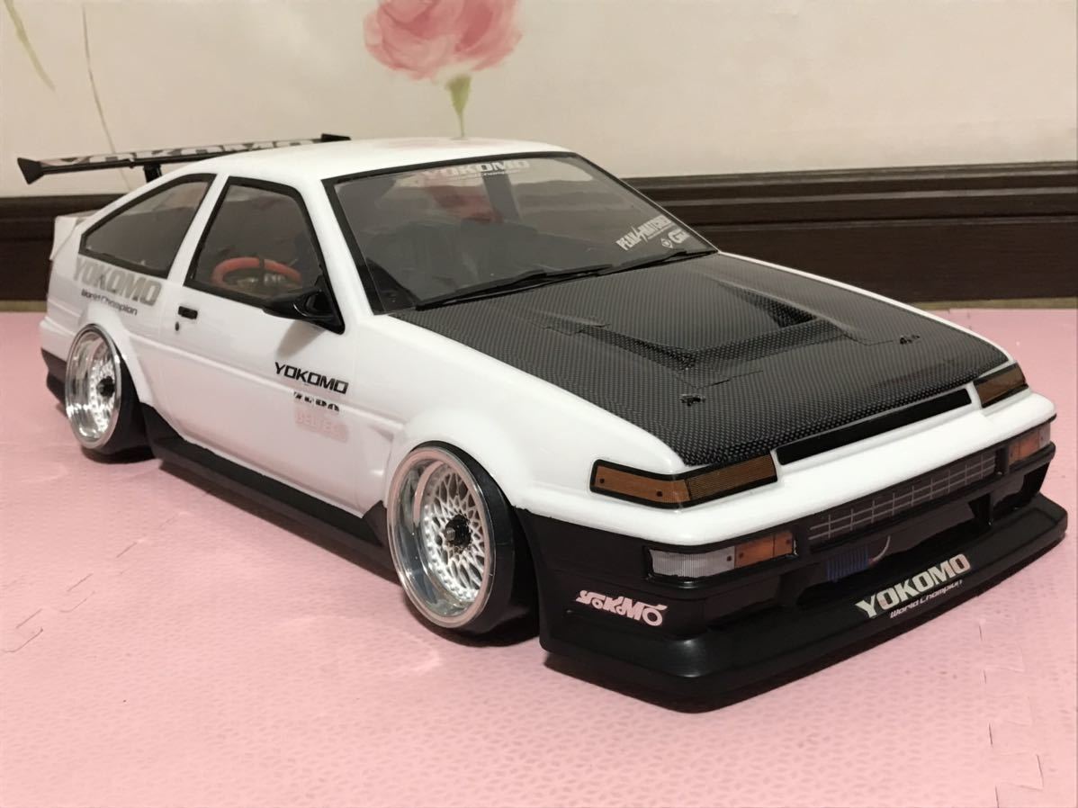 送料無料 1/10 トヨタ スプリンタートレノ AE86 ドリフト 送料無料 1/10 トヨタ スプリンタートレノ AE86 ドリフト