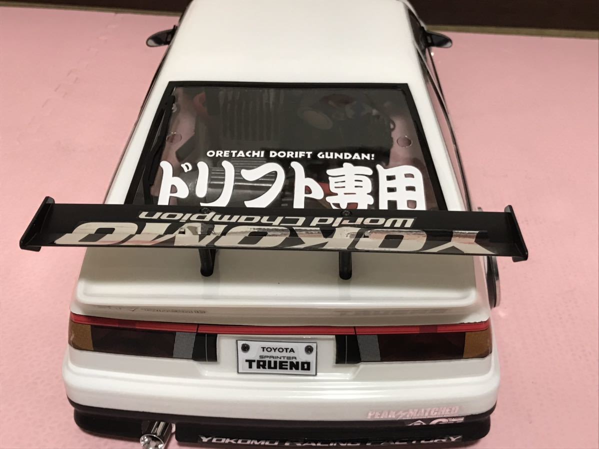 送料無料 1/10 トヨタ スプリンタートレノ AE86 ドリフト 送料無料 1/10 トヨタ スプリンタートレノ AE86 ドリフト