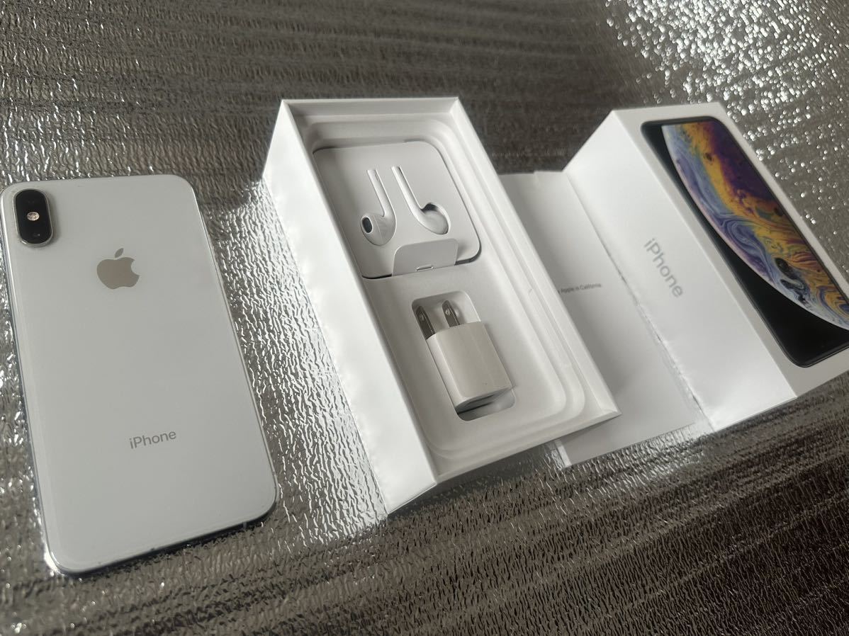iPhoneXS 256GB シルバー/バッテリー95%/ソフトバンク 014 foodclique.org