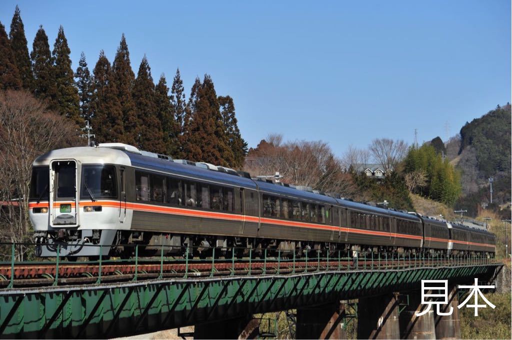 鉄道写真　高山本線を走るキハ85系特急ひだ号　No.1_画像1