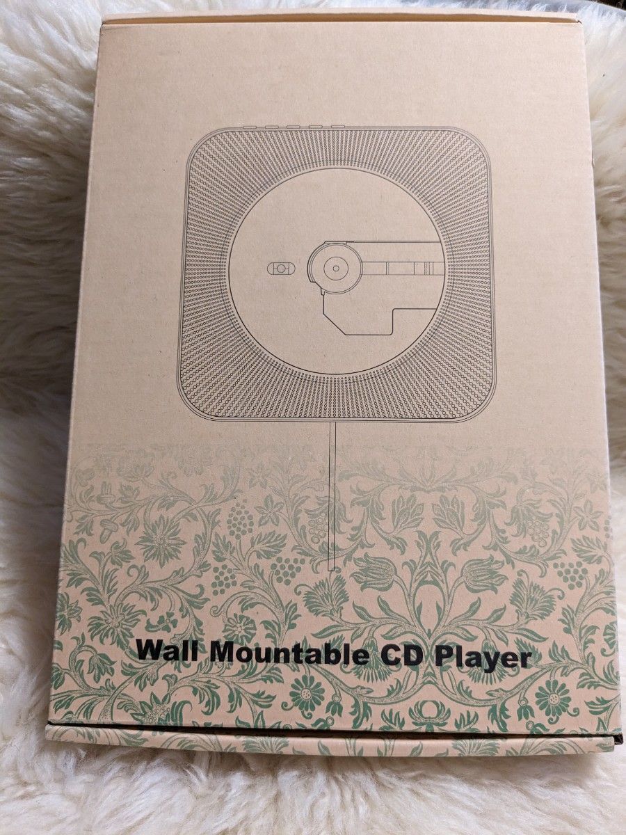 壁掛け CDプレイヤー Wall Mountable CD Player
