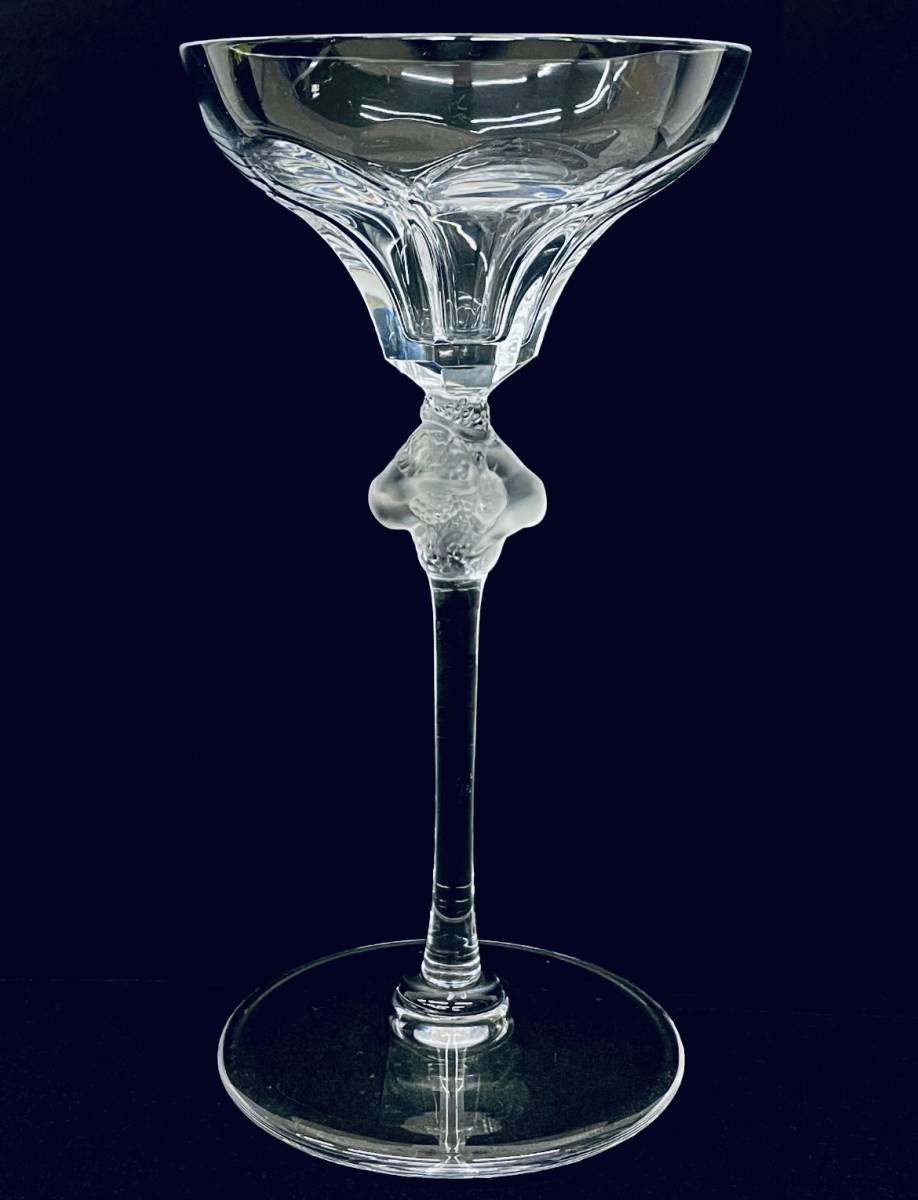 本物保証 新品同様 LALIQUE ラリック ロクサーヌ カクテル / ワイン