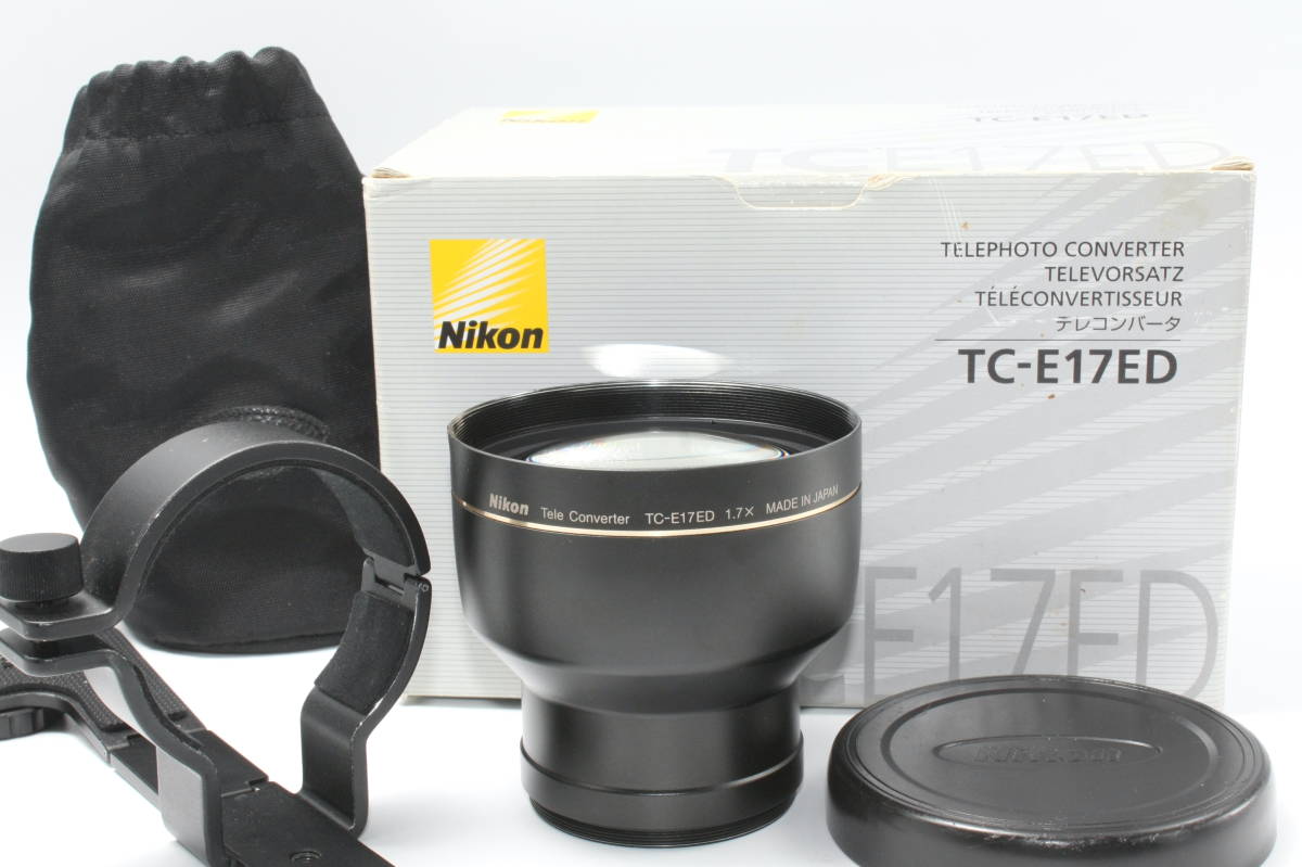 ★希少 元箱付き★ Nikon ニコン TC-E17ED Tele Converter テレコンバーター COOLPIX 8800等 #442