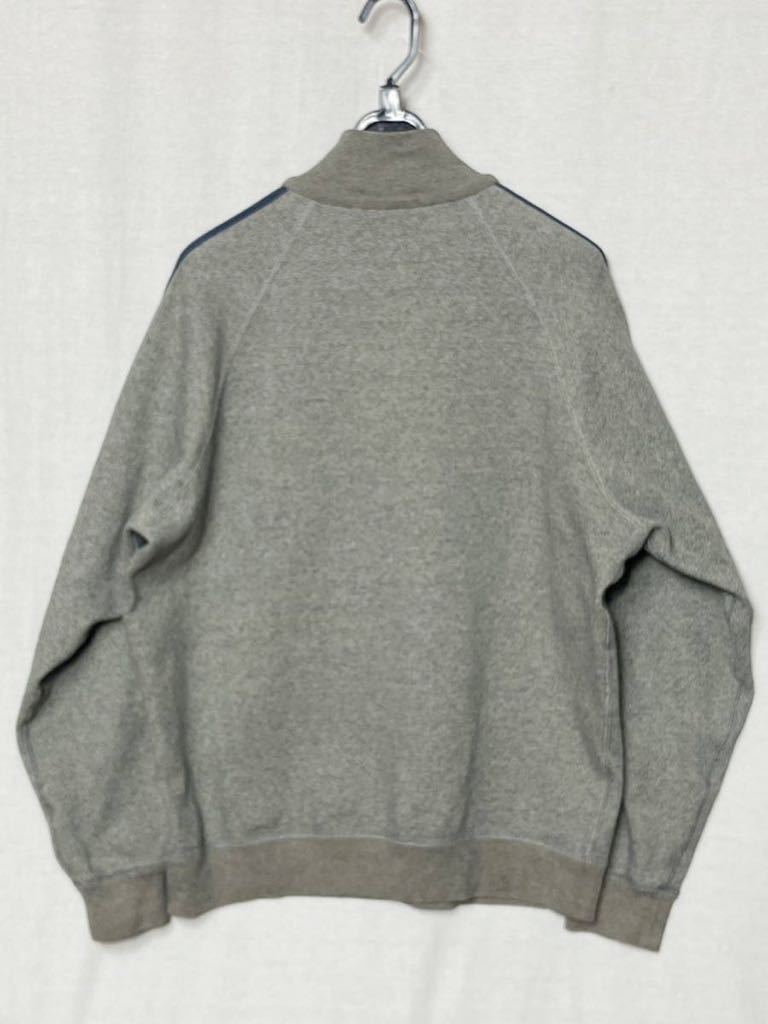 [Polo Ralph Laulen] Polo Ralph Lauren half Zip sweat sweatshirt . gray reverse side nappy size LL