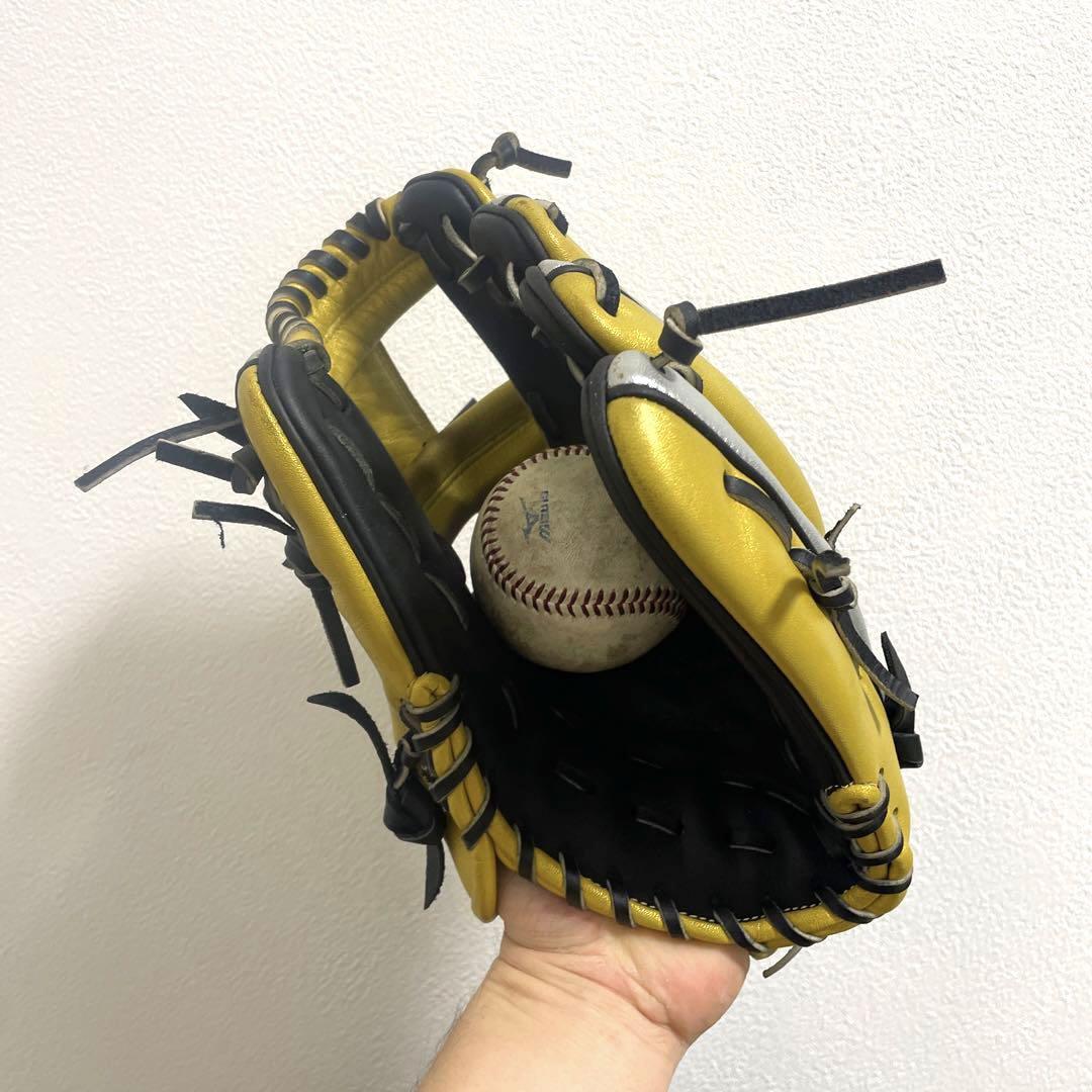 ミズノプロ 坂本勇人モデル オールスター 型抜群 極美品 軟式 内野手用グローブ