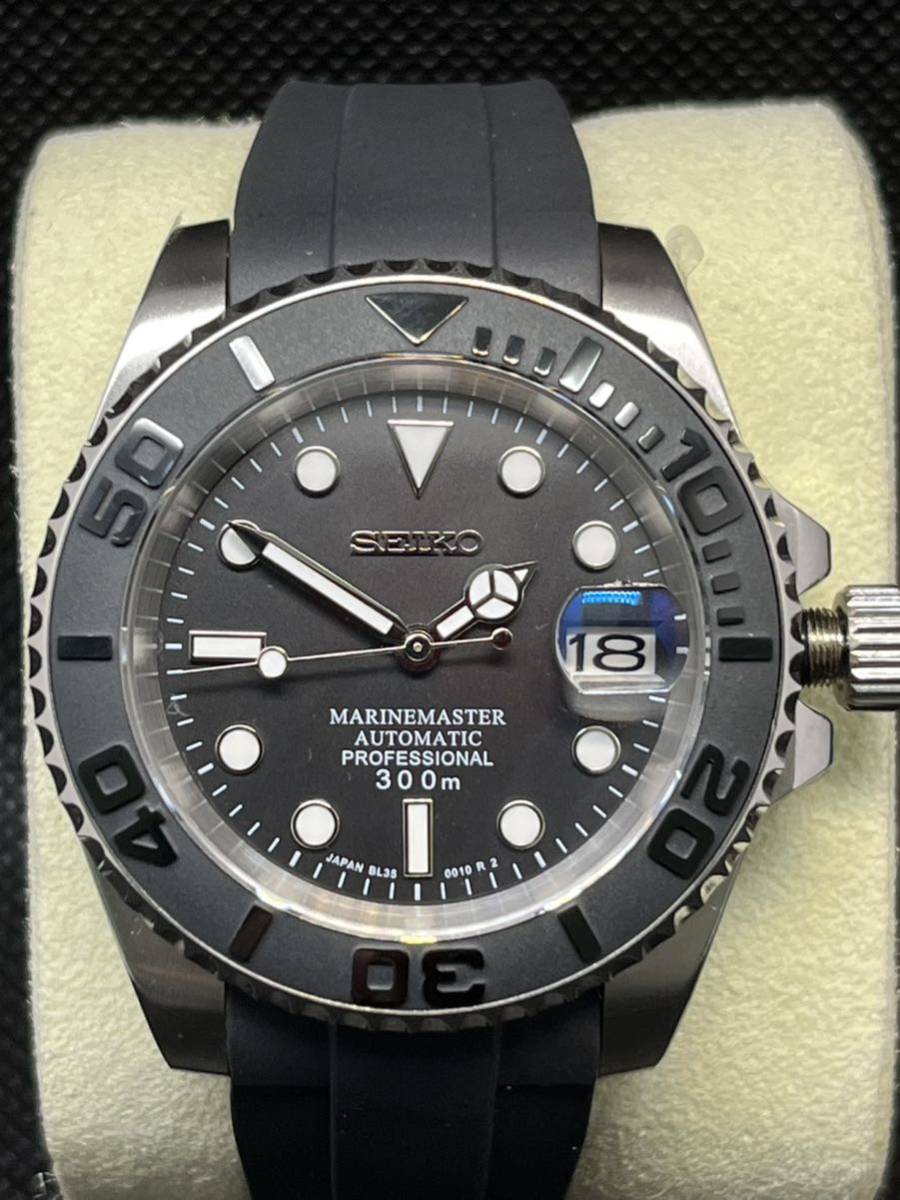 SEIKO MOD ヨットマスター 40mm オマージュ NH35 自動巻 機械式
