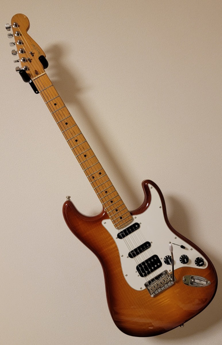 Fender USA Stratocaster tobacco Burst フレイムトップ MOD Gen 4 ...