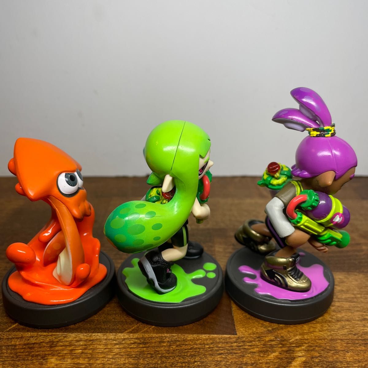 限定カラー スプラトゥーン amiibo アミーボ ガール ライムグリーン ボーイ パープル イカ オレンジ