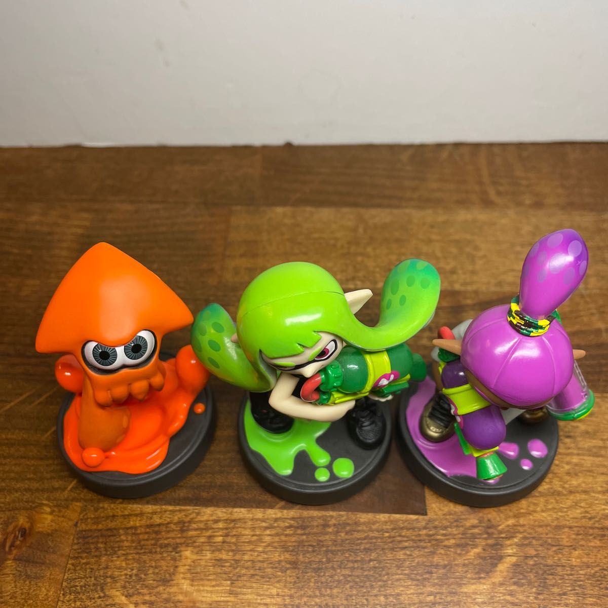 限定カラー スプラトゥーン amiibo アミーボ ガール ライムグリーン ボーイ パープル イカ オレンジ