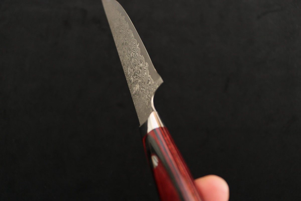 加藤義実 ステーキナイフ ペティナイフ 包丁 VG10鋼 120mm-