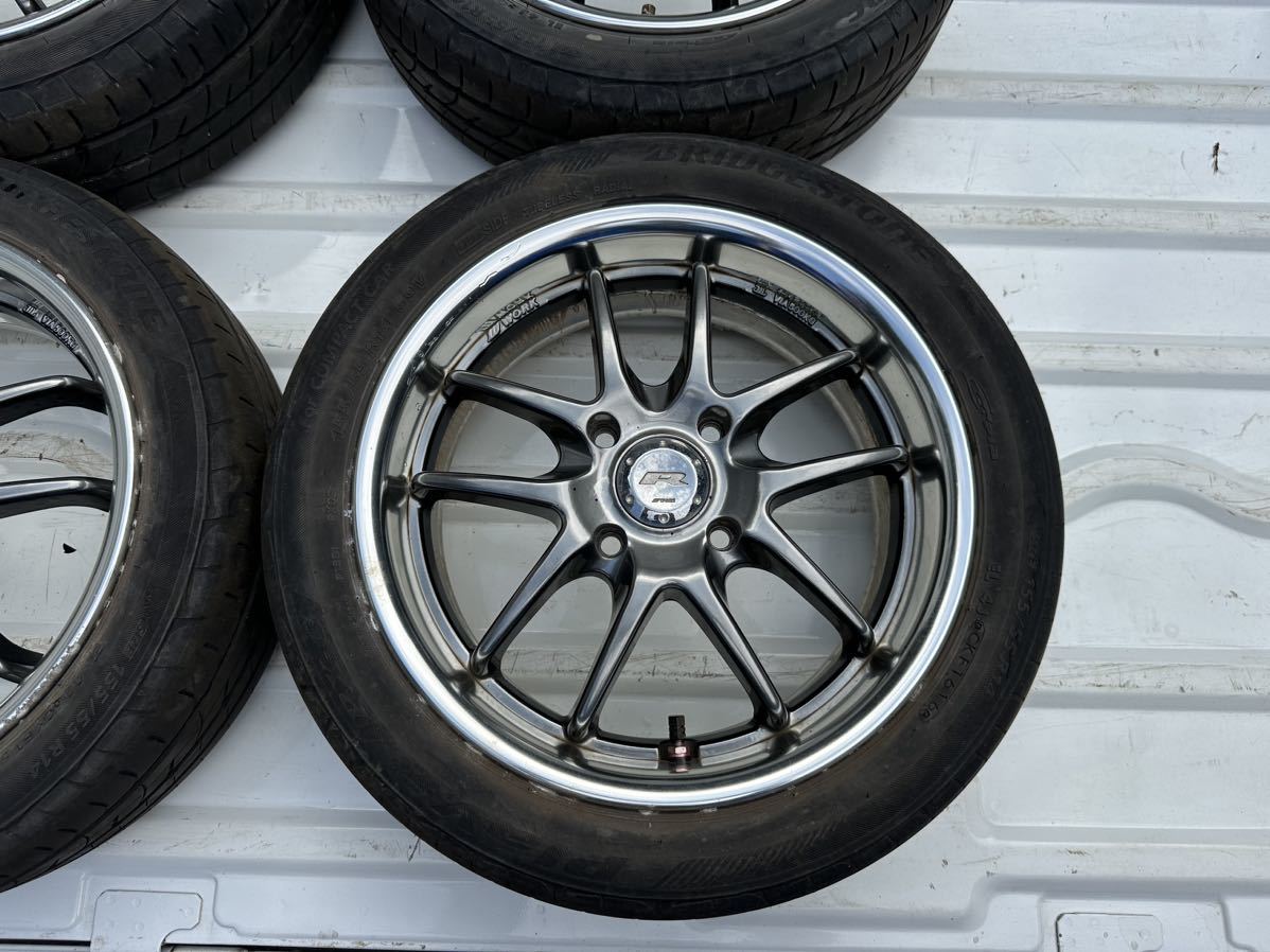 【引き取り歓迎】WORK S2R 14インチ 6J +38 PCD100 4本 Yahoo!オークション - WORK S2R 14インチ 5J +45 PCD100 4H 4本