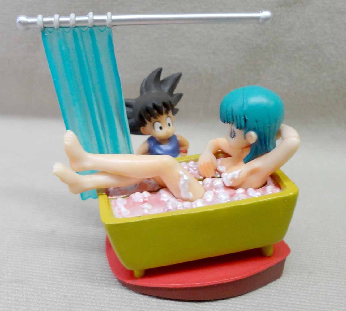 ヤフオク! - ドラカプ クライシス編 悟空と入浴中のブルマ ジオラマ ド...