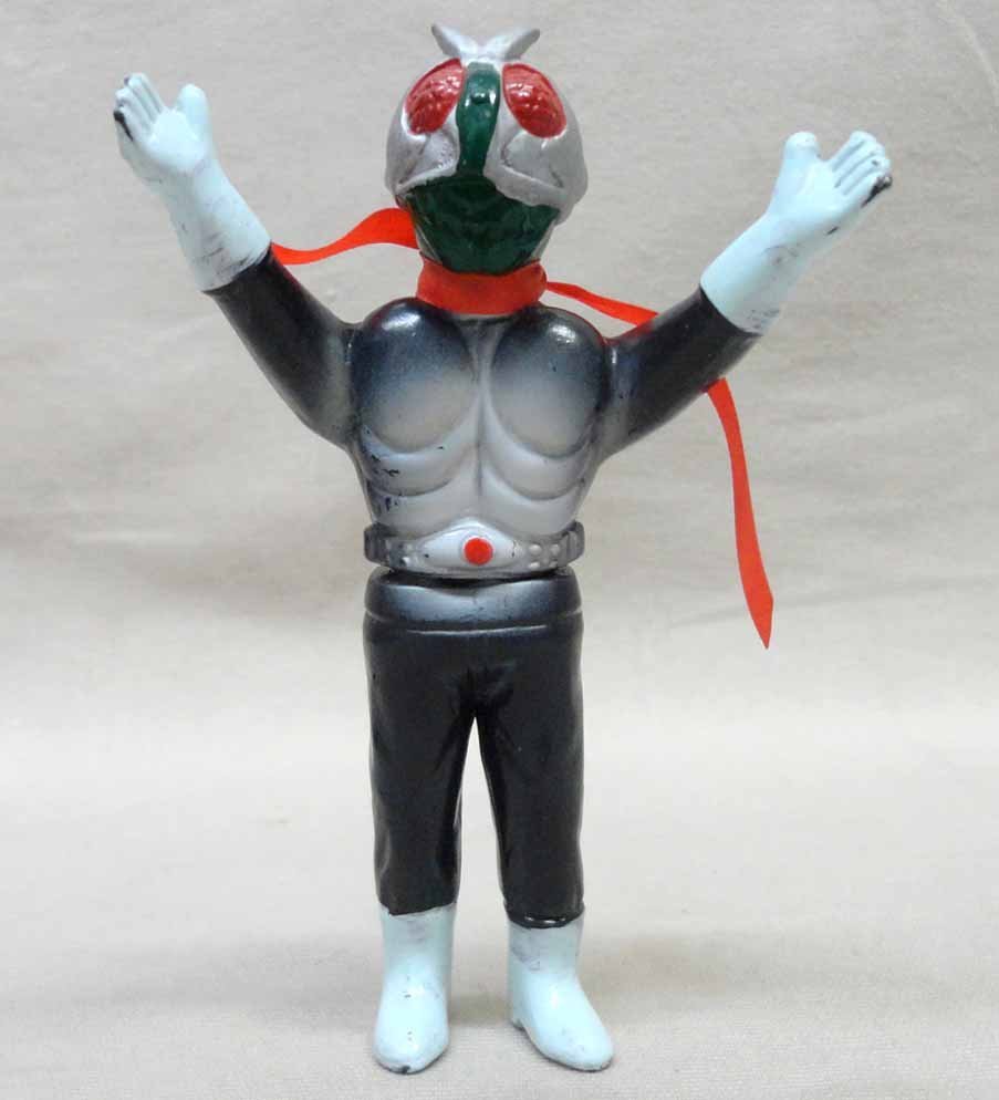 Yahoo!オークション - 旧バンダイ 仮面ライダー1号 ミニ ソフビ Yahoo!オークション - 旧バンダイ 仮面ライダー1号 ミニ ソフビ