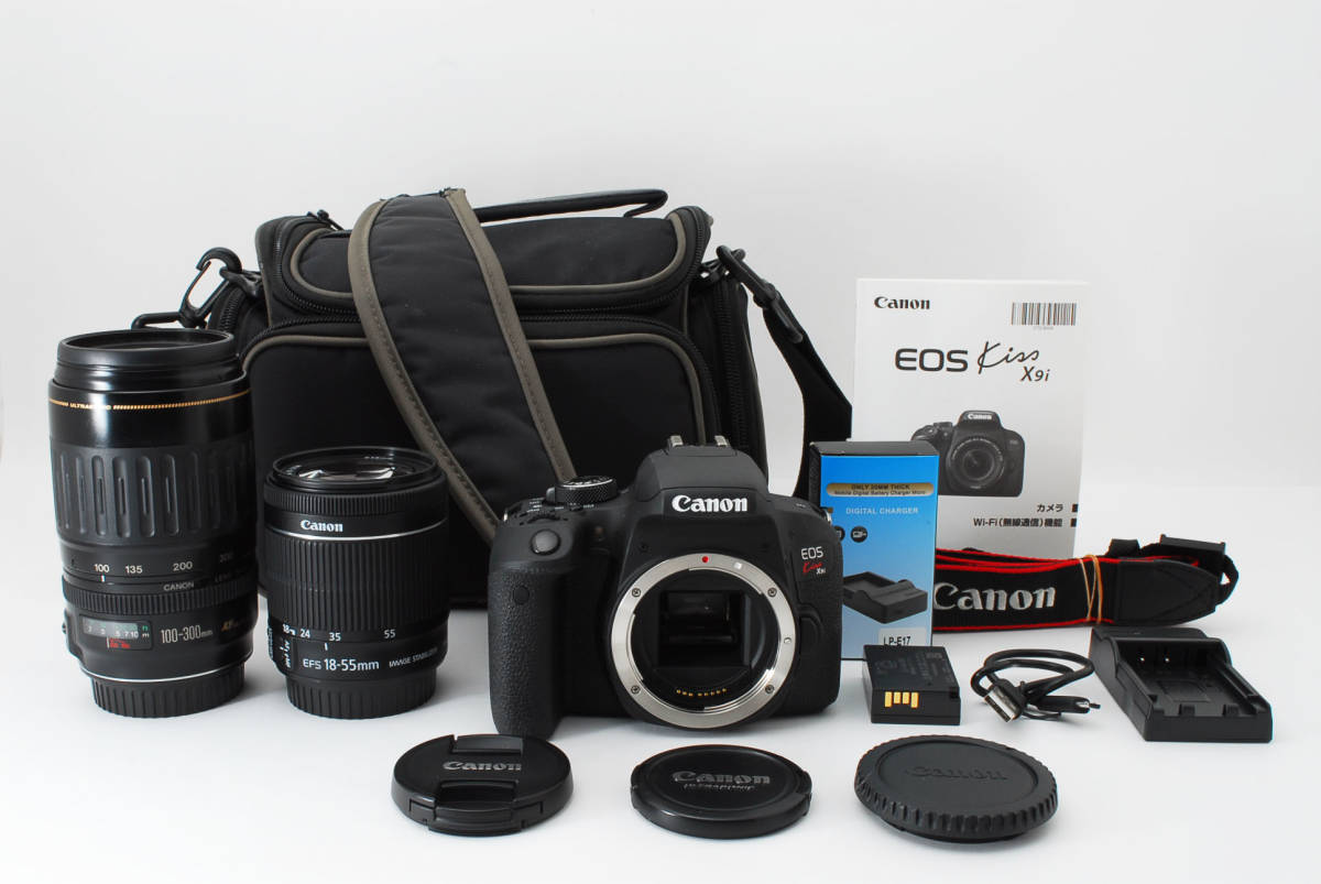 ☆超極上美品☆CANON キヤノン kiss X9i ダブルレンズセット 標準