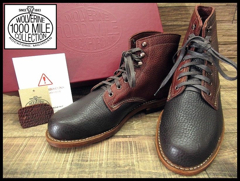 れない】 ◇ 新品 WOLVERINE ウルヴァリン W40305 1000 MILE BOOT