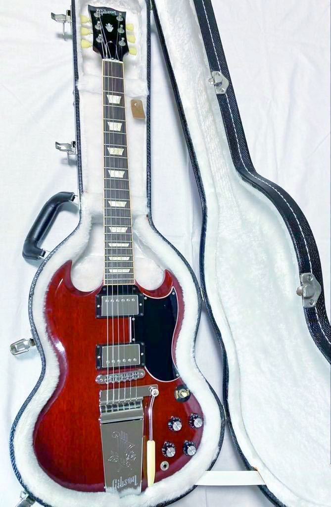 【美品】ギブソン/SG/ORIGINAL/限定生産品/純正ハードケース付/'57Classic/2013年製/GIBSON/MADE IN USA/エレキギター/レスポール/希少の画像1